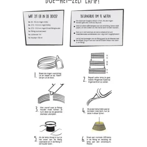Store KarTent Diy-Lampenschirm Aus Pappe