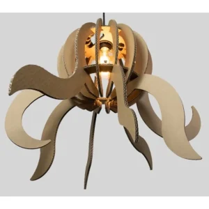 Outlet KarTent Karton Oktopus-Lampe
