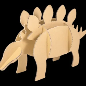 Cheap KarTent Karton Stegosaurus Dinosaurier